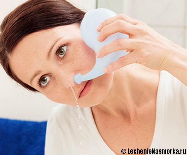 промывание носа при простуде