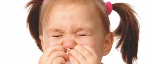 заложен нос у ребенка