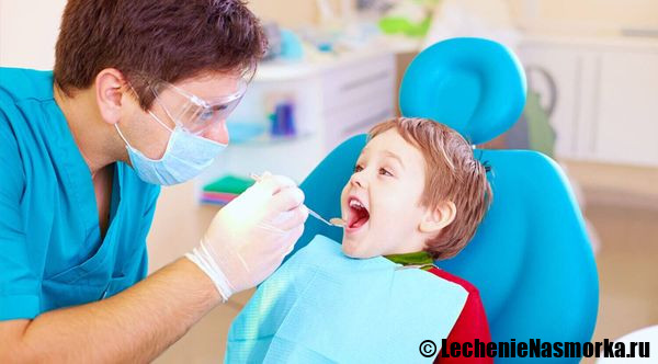 лечение зубов у ребенка
